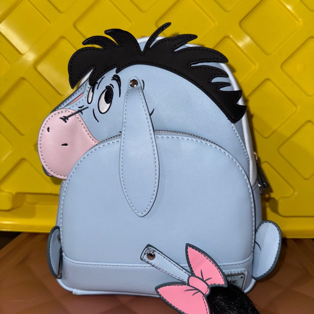 Kids Light Blue Eeyore  Backpack